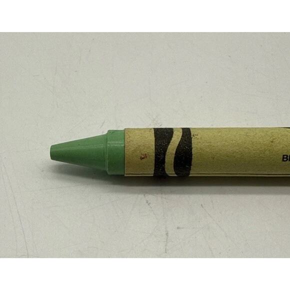 SEA GREEN Crayola Crayon Unused Binney & Smith New York Rare 1988 VTG USA - Picture 3 of 5